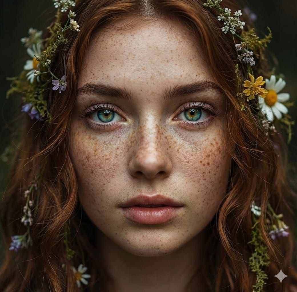 Female portrait close up