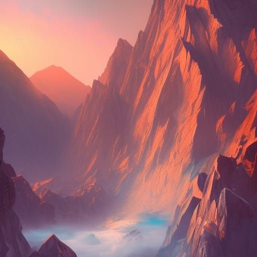 Mount Olympus at dawn