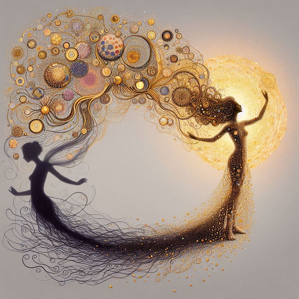 casting aside her shadow