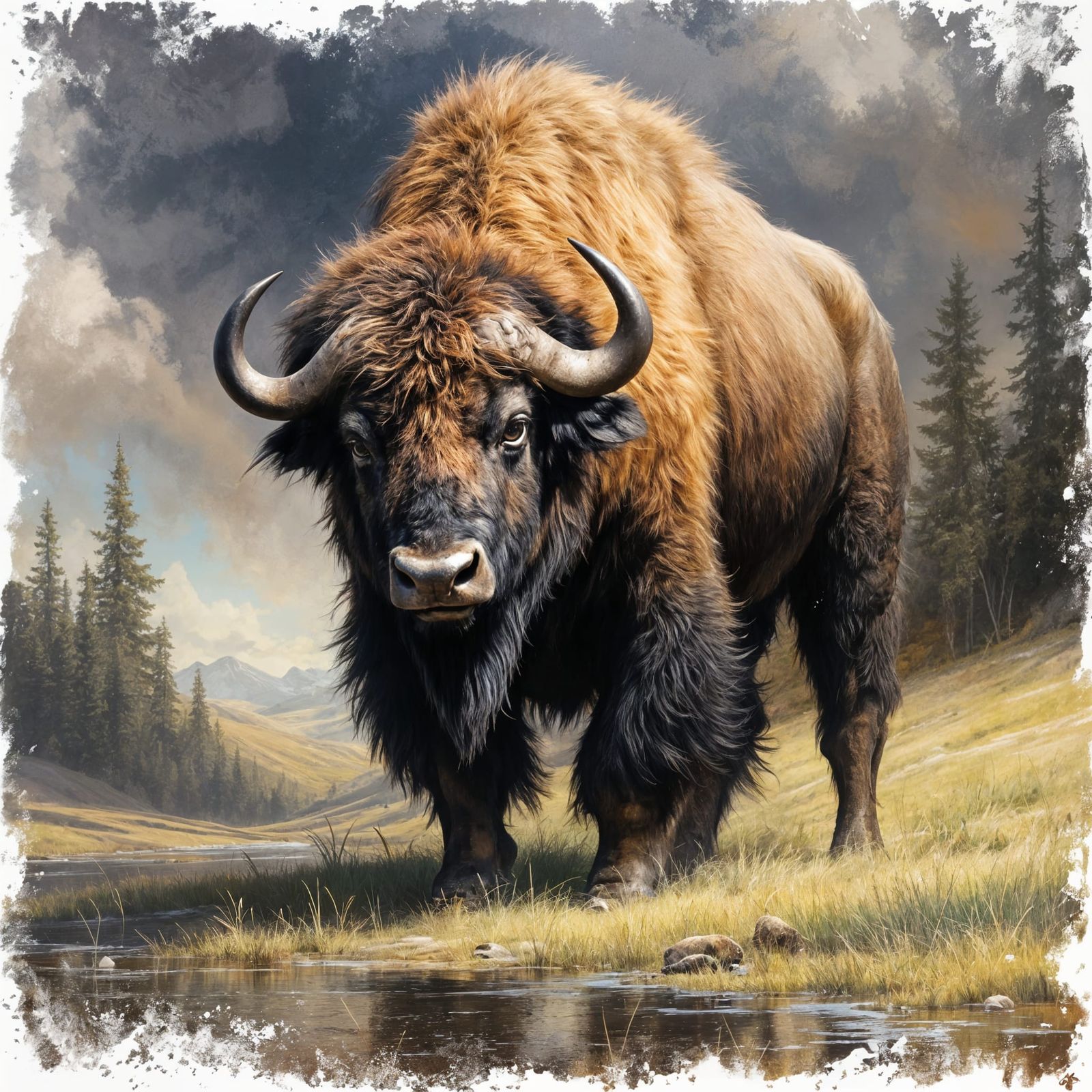 The buffalo  by @Diana S