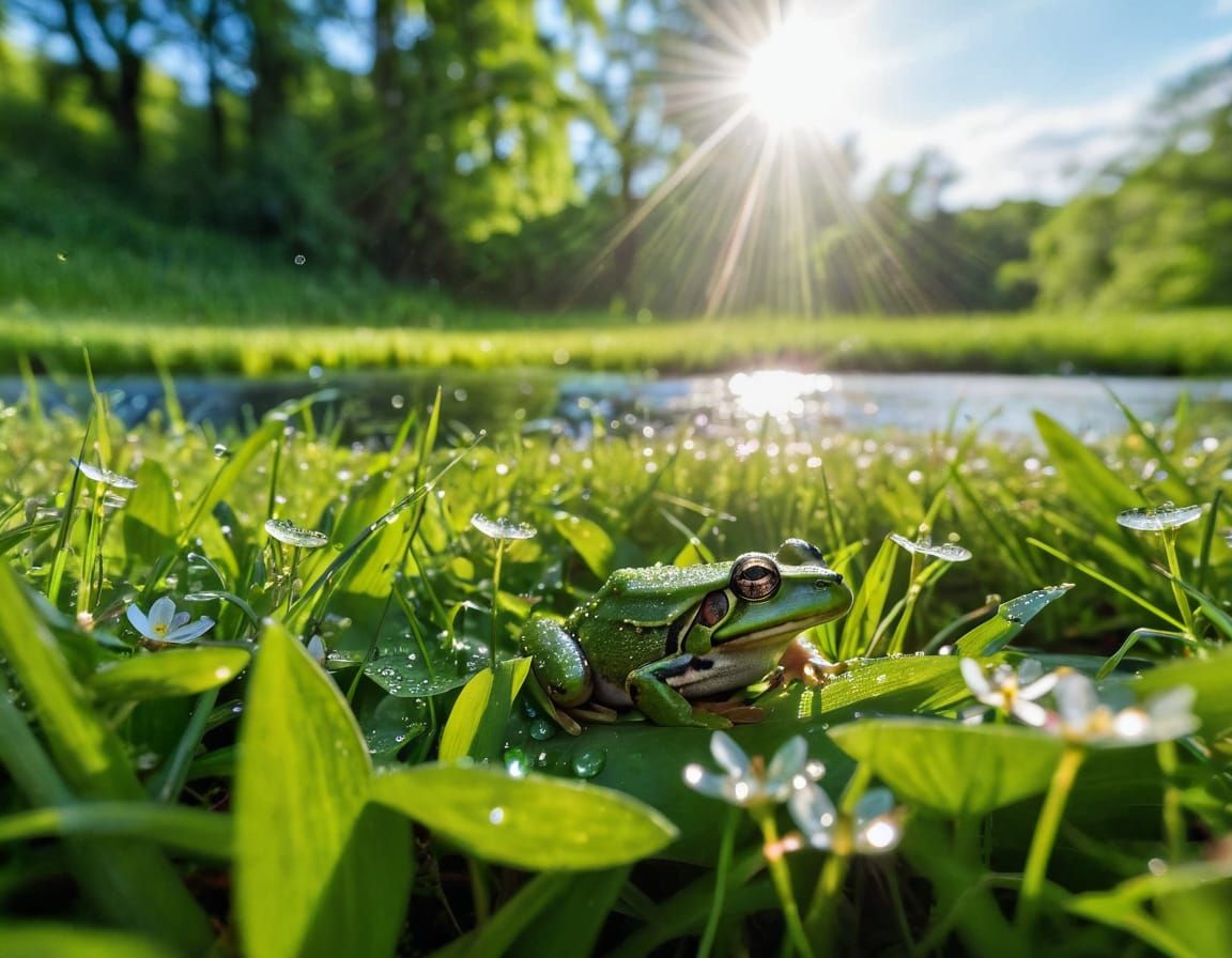 A frog