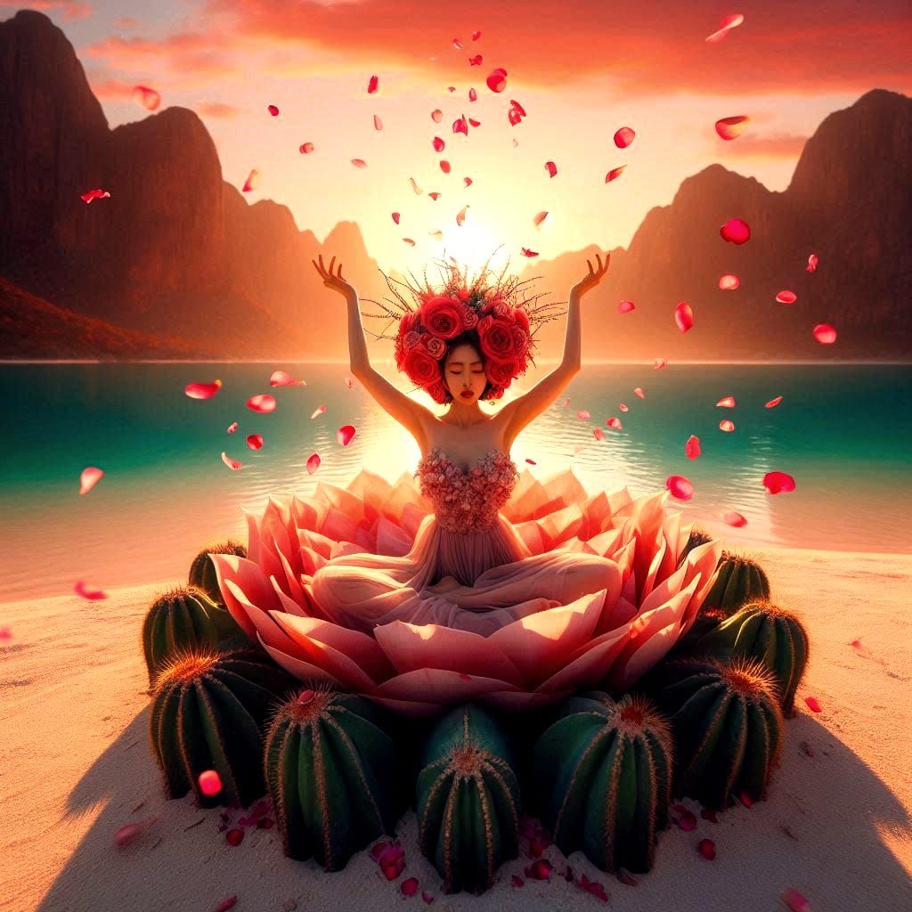 Meditation In The Desert