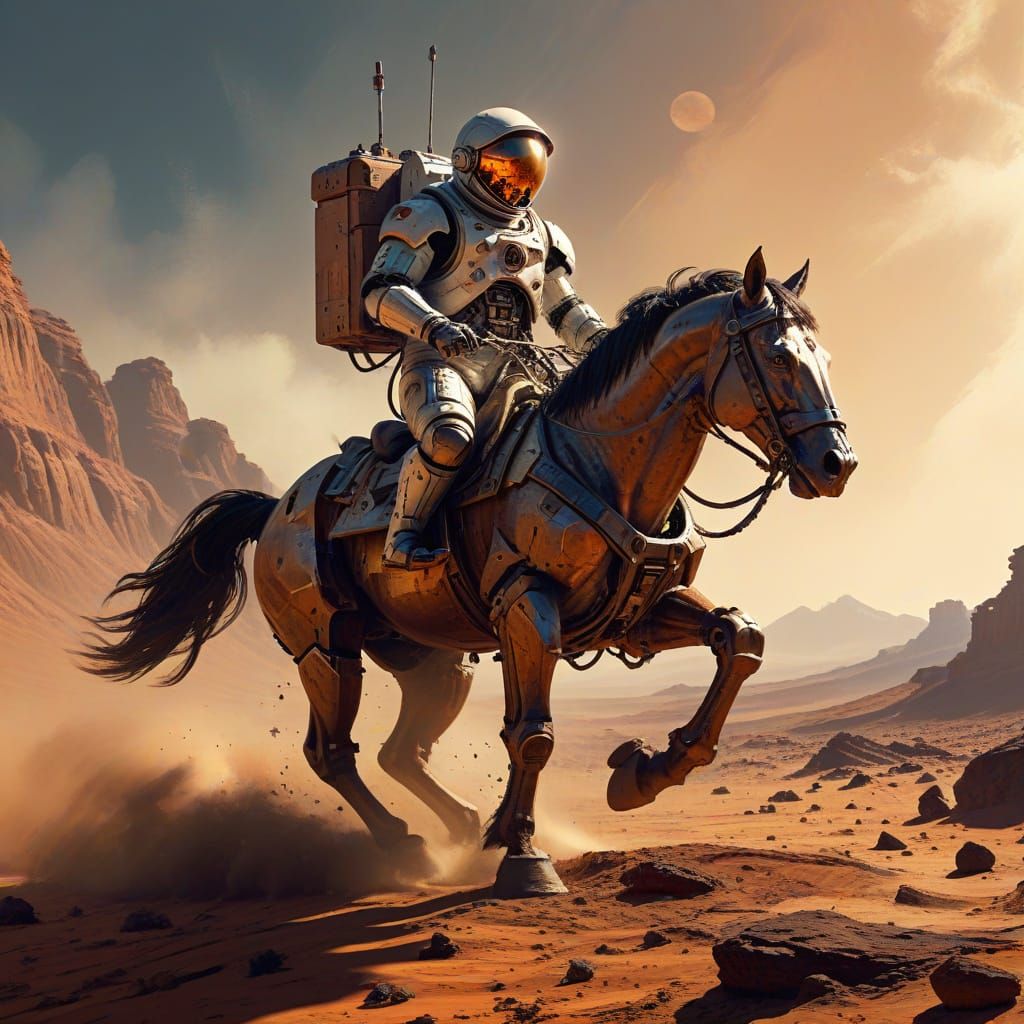 Martian Horseplay