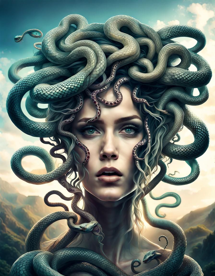 Medusa - AI Generated Artwork - NightCafe Creator