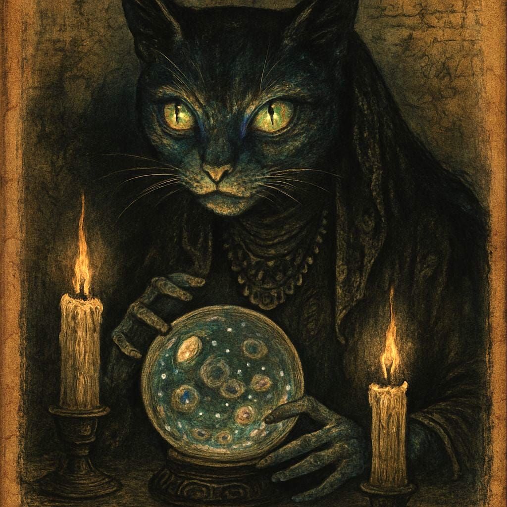 Cross My Paw with Silver...Mackerel,  That Is...