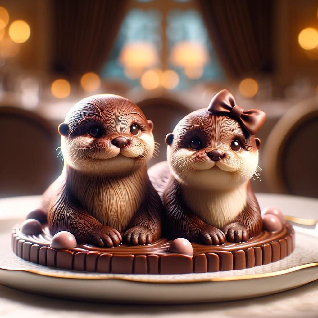 something sweet: sachertorte chocolate otters