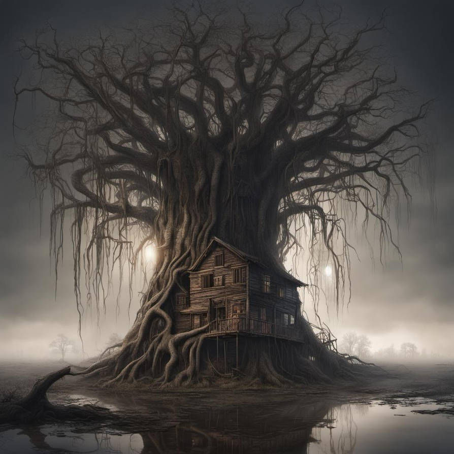 Swamp Tree Hut