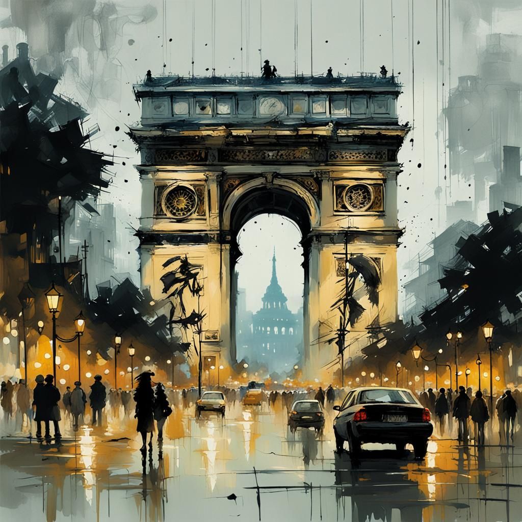 Arc de Triomphe  by @Vic Williams