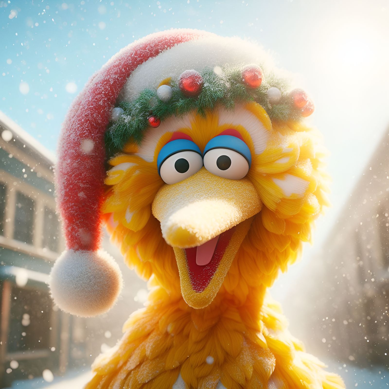 "I hope your Christmas is big this year!"