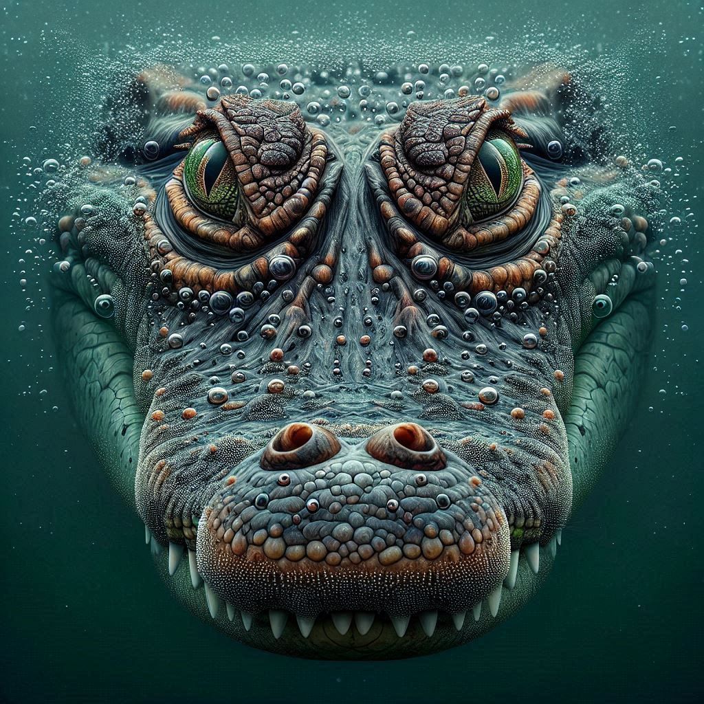 Never smile at a crocodile