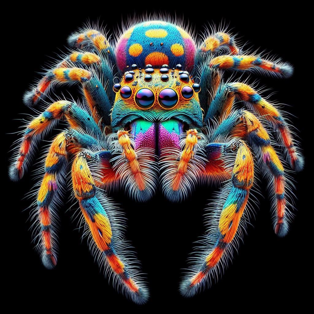 Peacock Jumping Spider 3