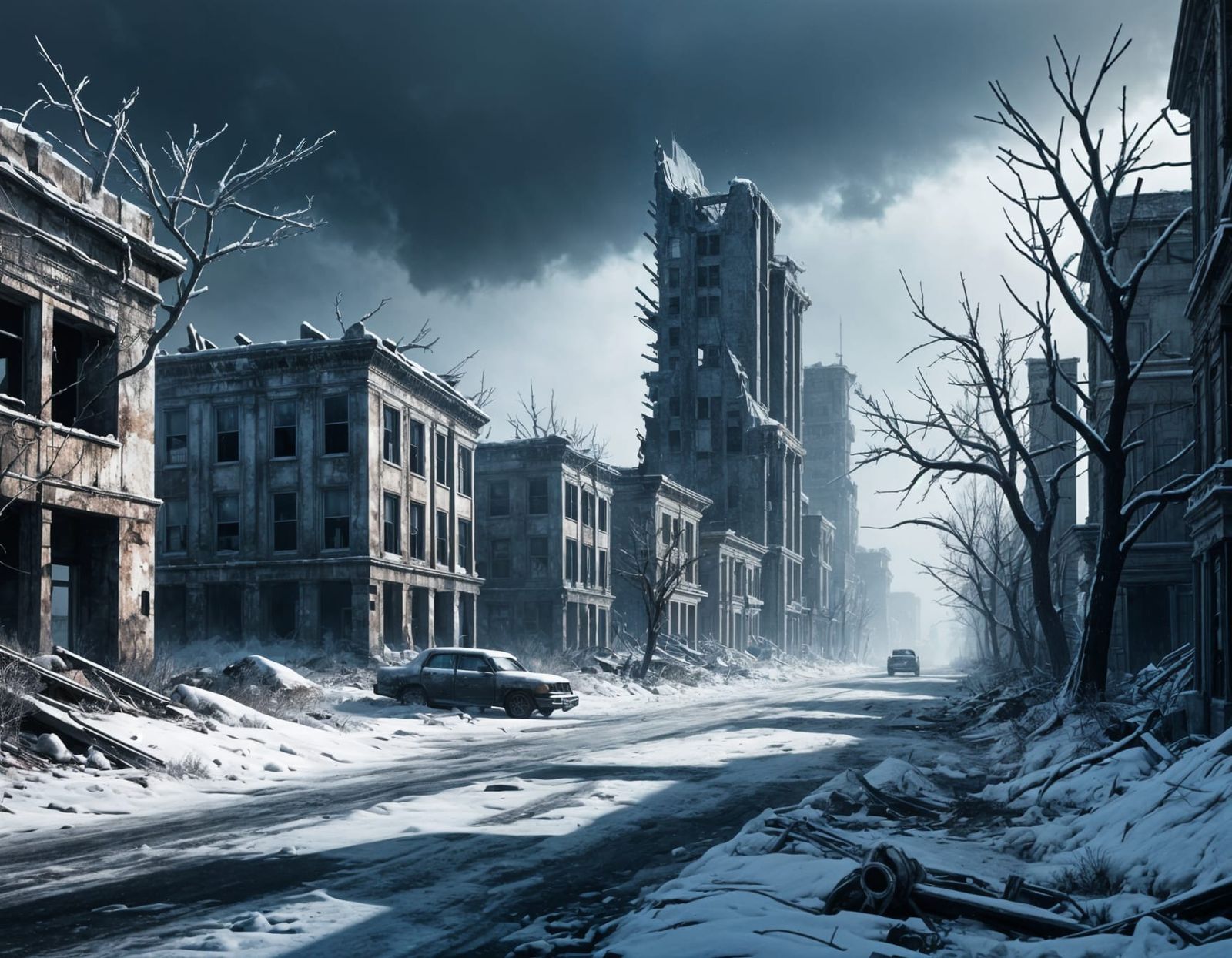 Was anyone left?  by @StriderAiArt