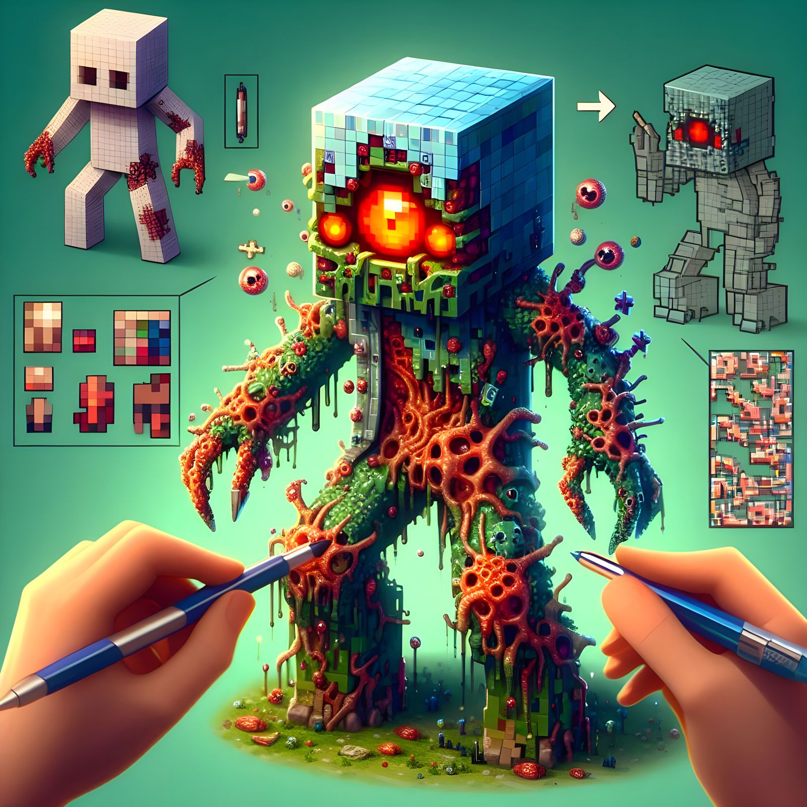 Minecraft Mob Designs