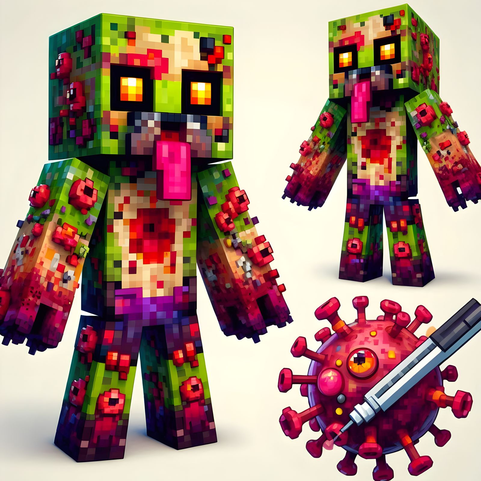 Minecraft Mob Designs