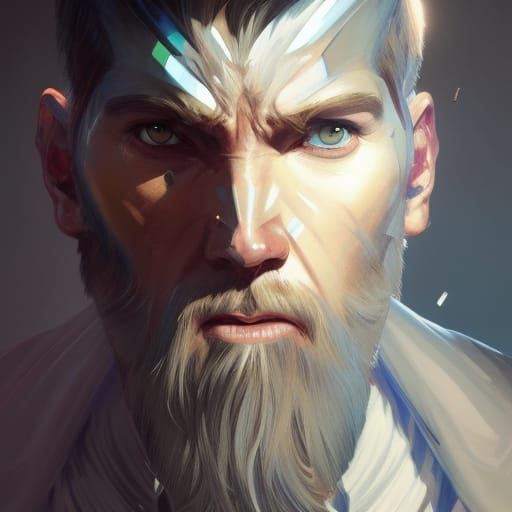 man with ice powers - AI Generated Artwork - NightCafe Creator