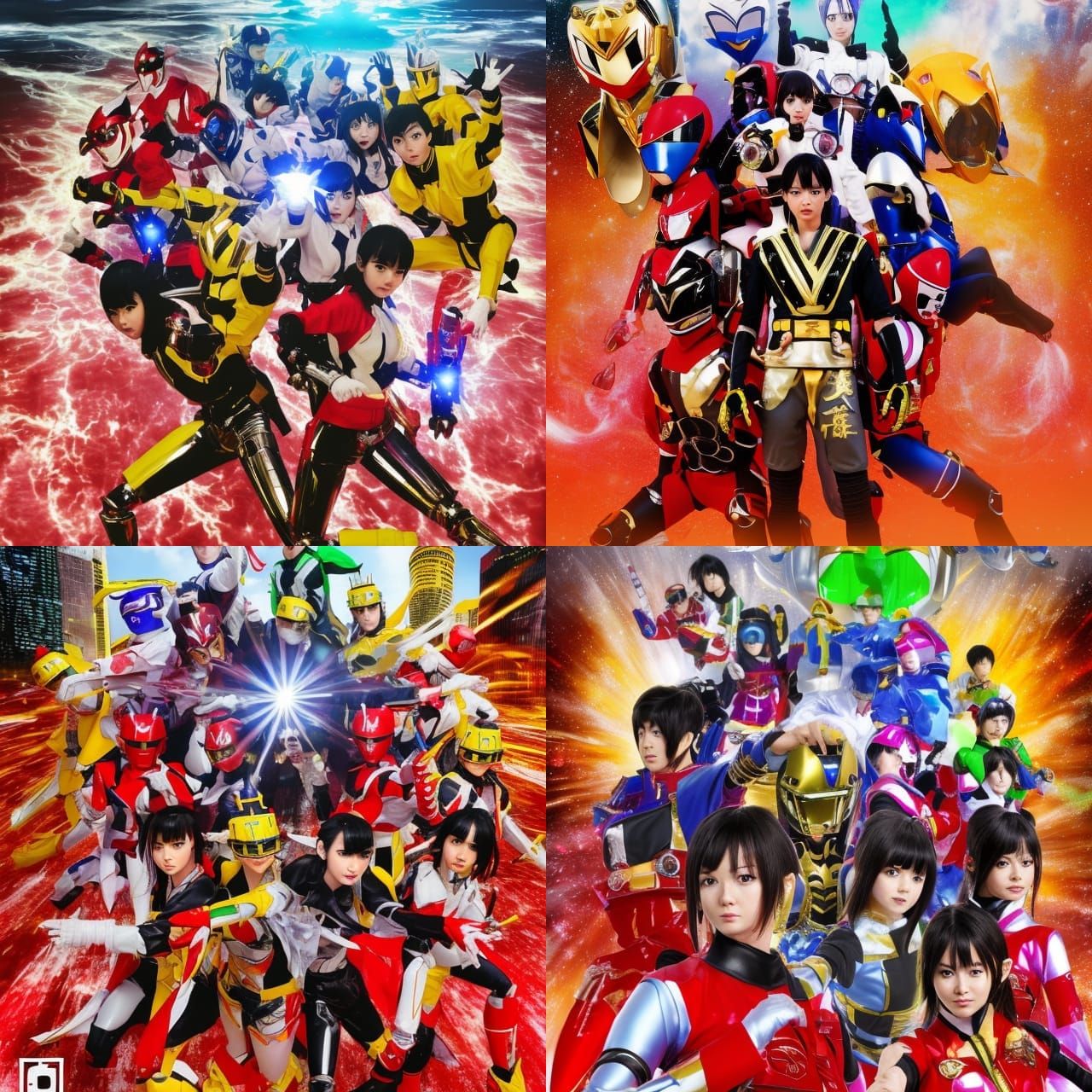 Kousoku Sentai Turboranger© by Japanese illustrator Artist: ...