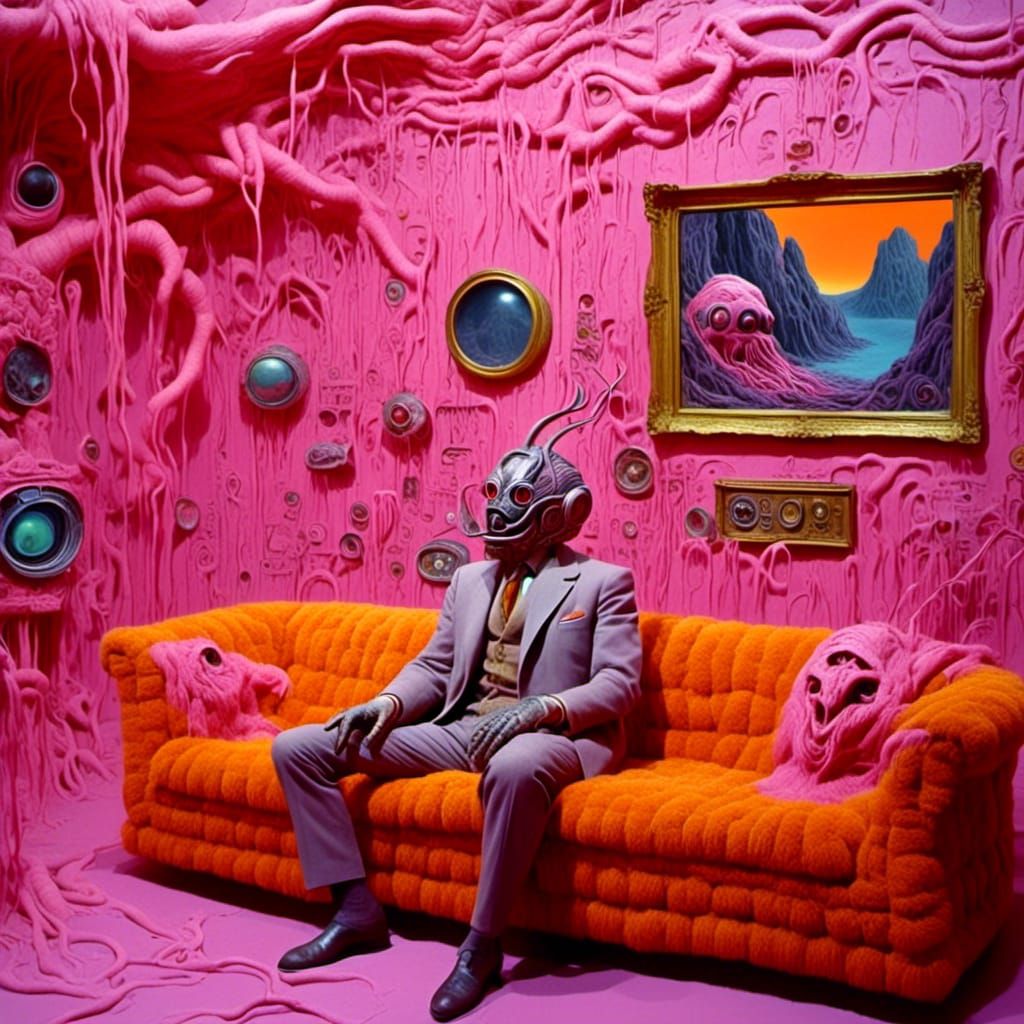<lora:Pink Room:1.0>
<lora:Star Scream:1.0>
Scene from a scifi movie called "I have no mouth, and I must scream". surrealism Salvador Dali m...