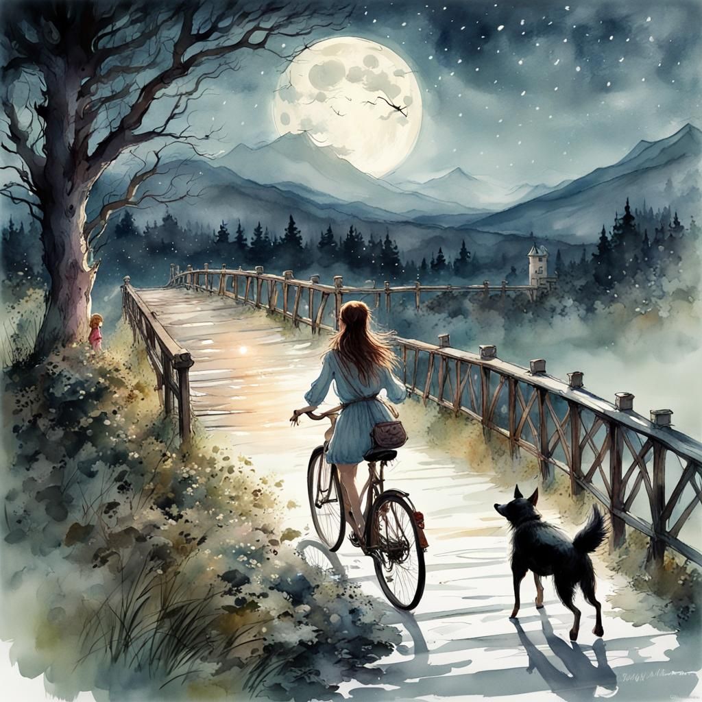 Where is she going?