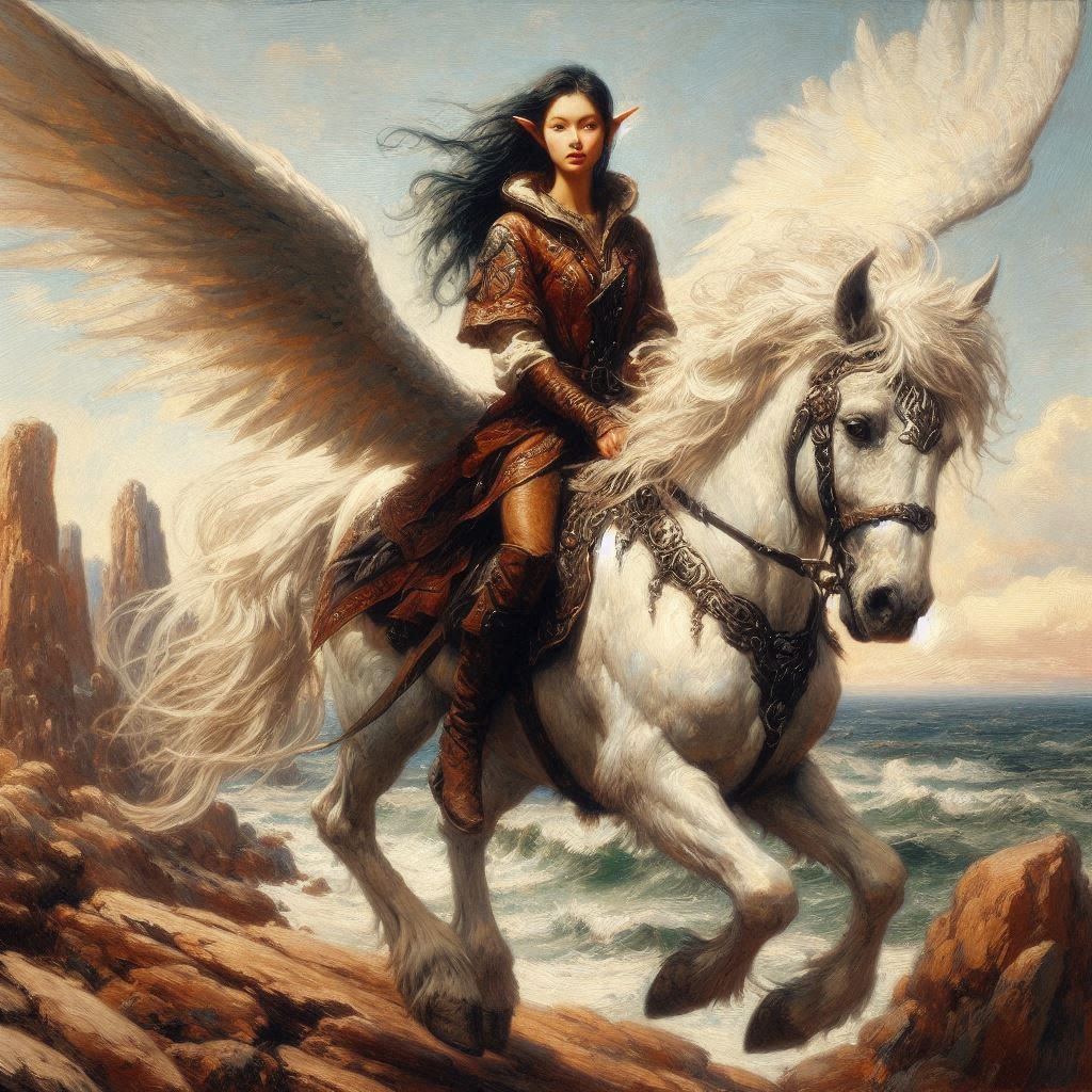 Sadie and Admiral on the Coast