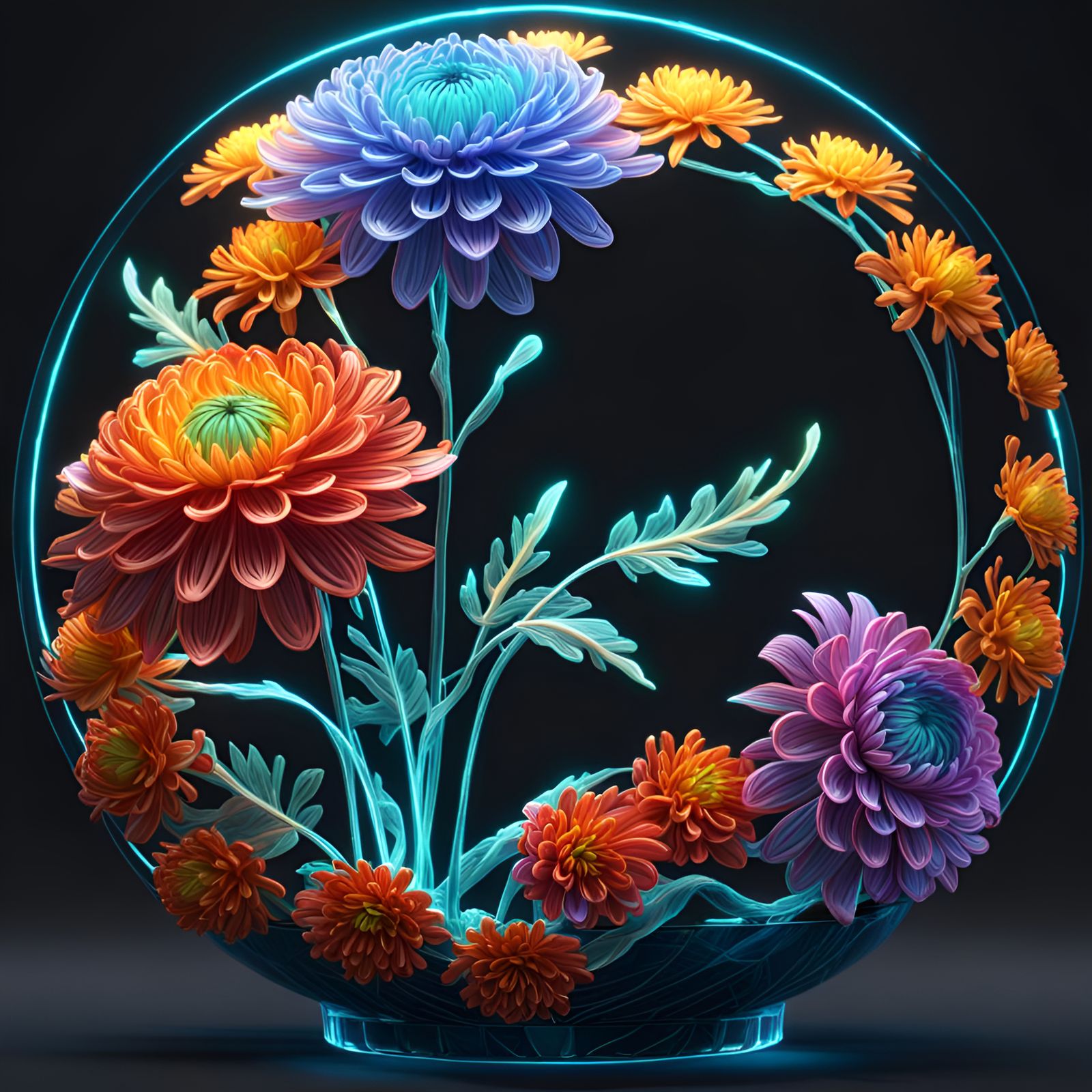 Chrysanthemum Display #1, Masterplayer