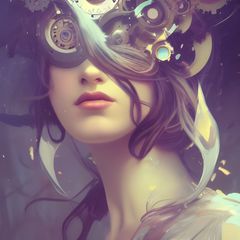 Clockwork Girl - AI Generated Artwork - NightCafe Creator
