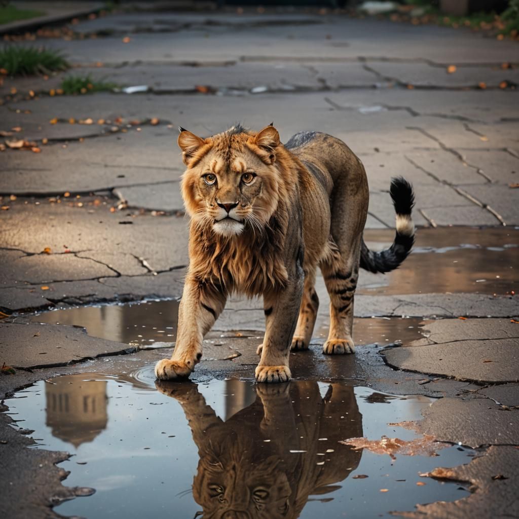 What cats think they look like