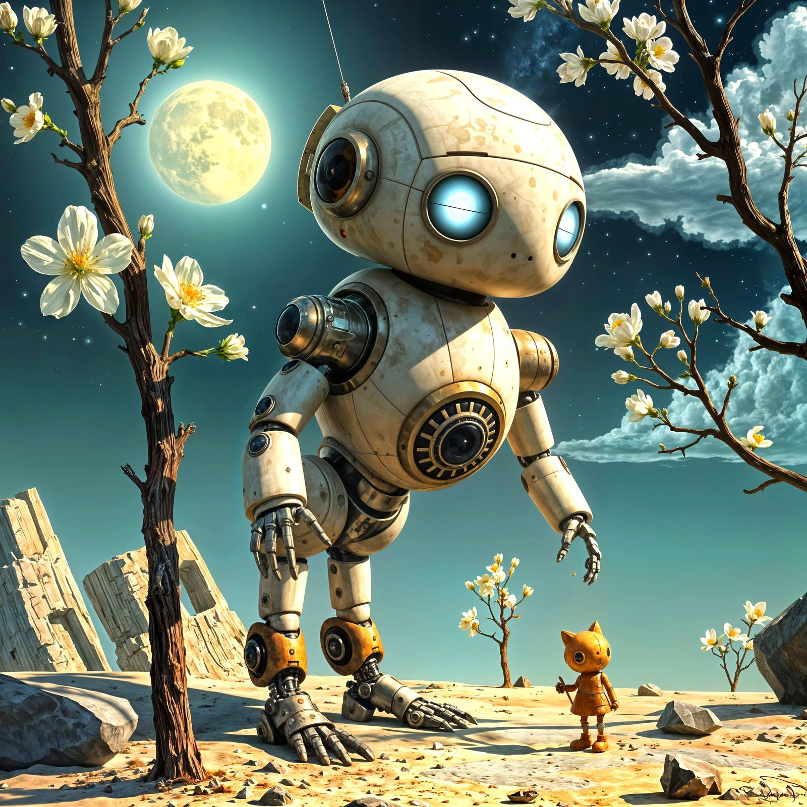 Here, kitty kitty  by @Markovian Muse