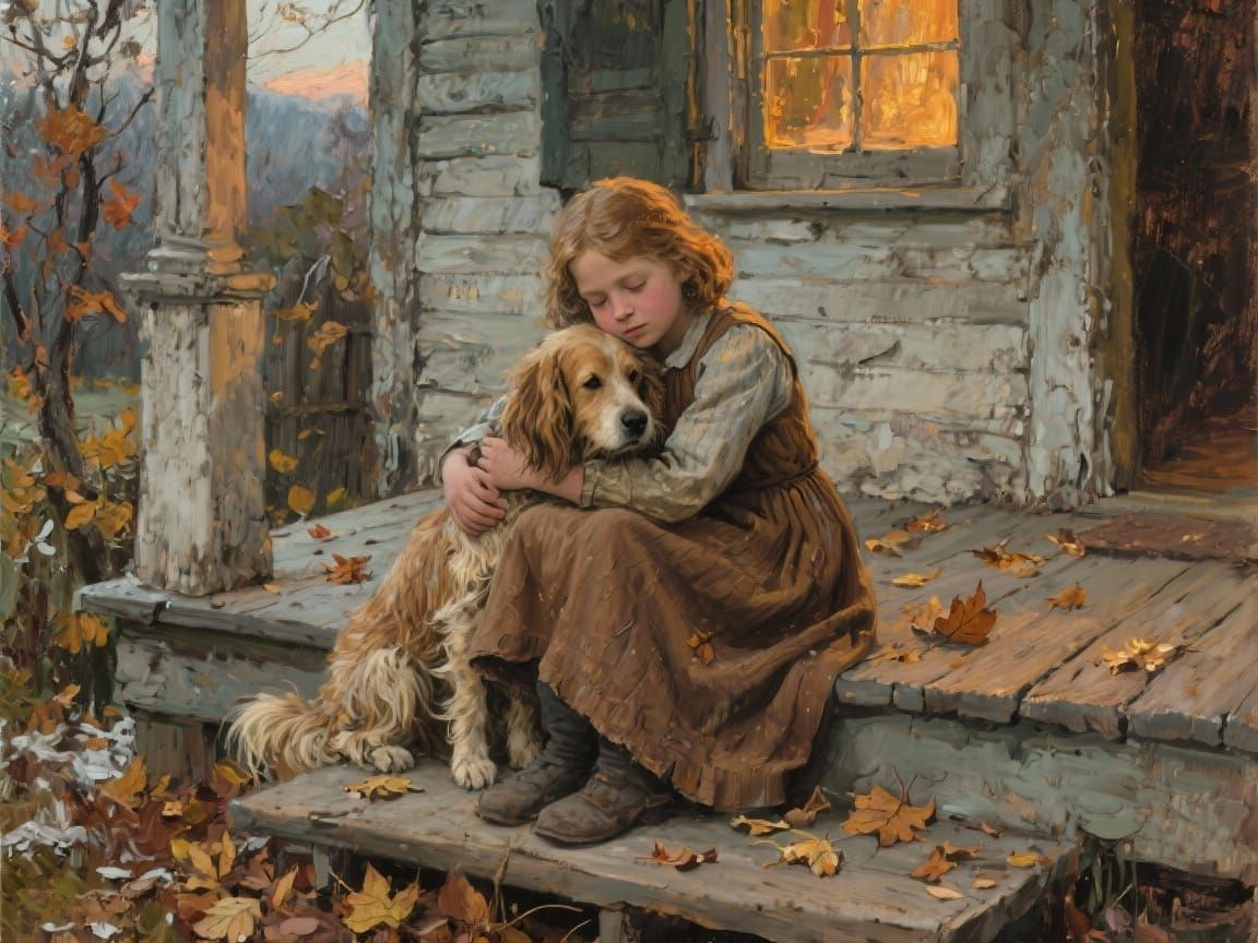 Leaves on the porch   by @undefined