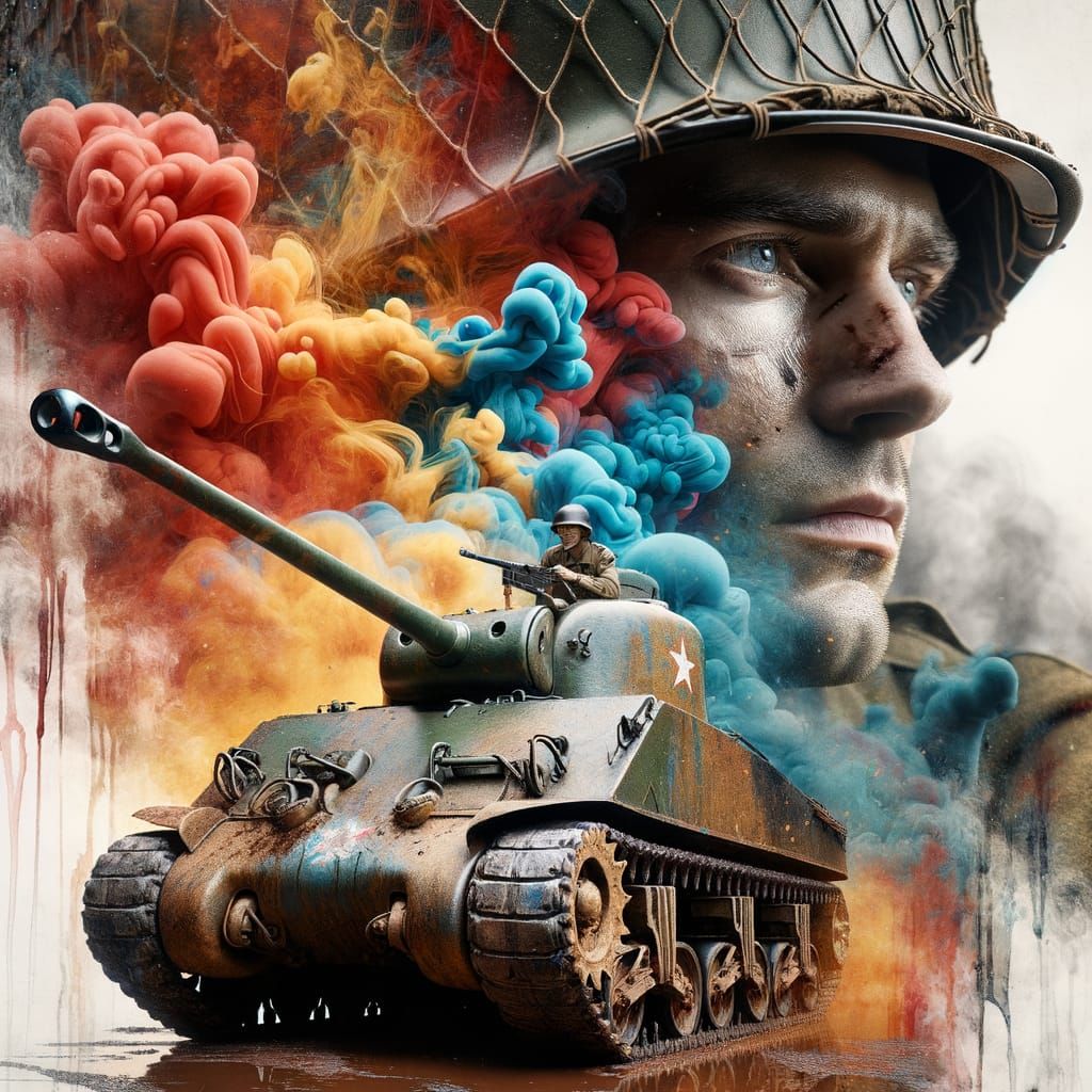 Vibrant Echoes of Battle