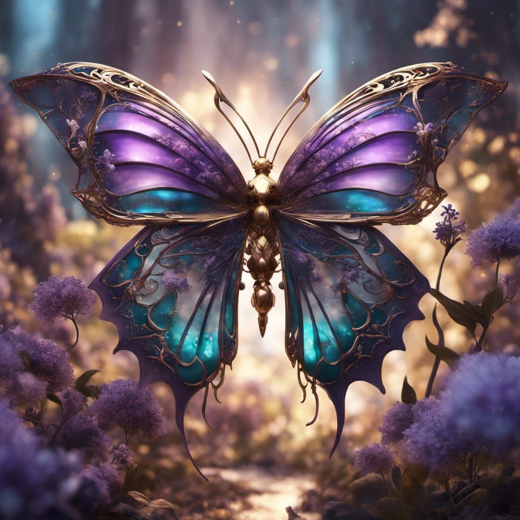 Filigree Butterfly false