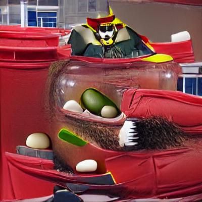 dr eggman transforms into a pickle