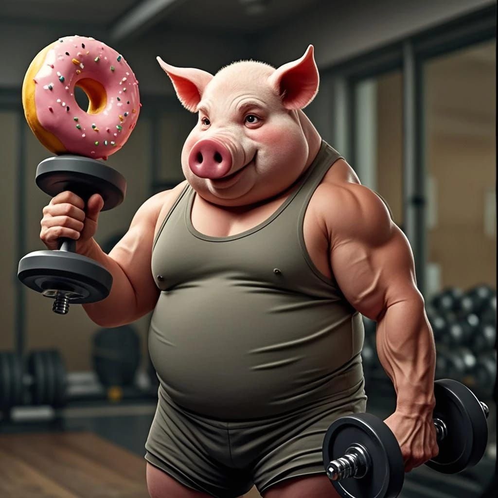 Pigman's Workout (before and after effect in Gallery)