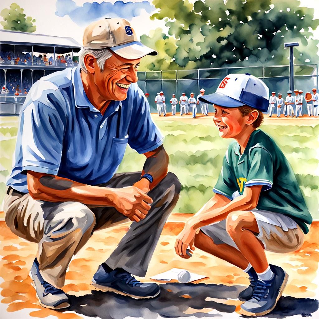 Spending time with dad, my mentor, my coach. I miss him ever...