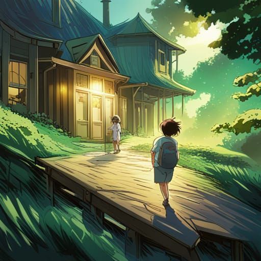 Old House in the Woods