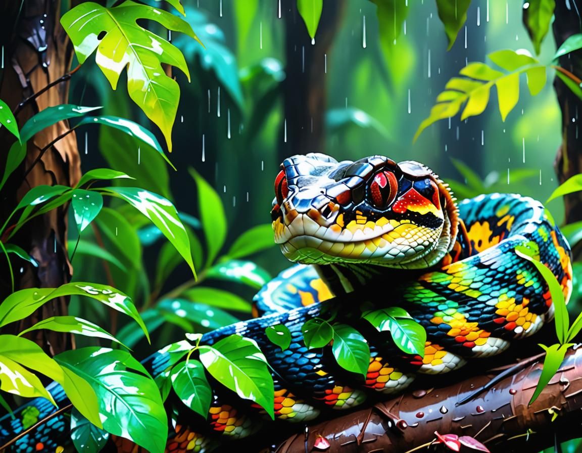 Daily Challenge #642: Snakes  by @Verdigrisel