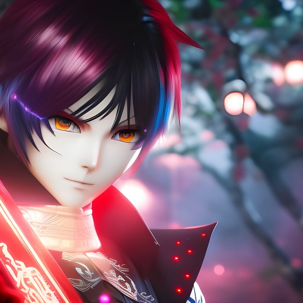 Tokyo ghoul beautiful Sakura dragonboy, distinct lighting, d...