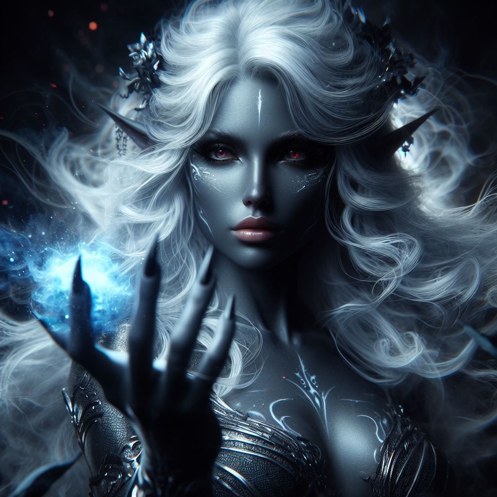 Drow sorceress