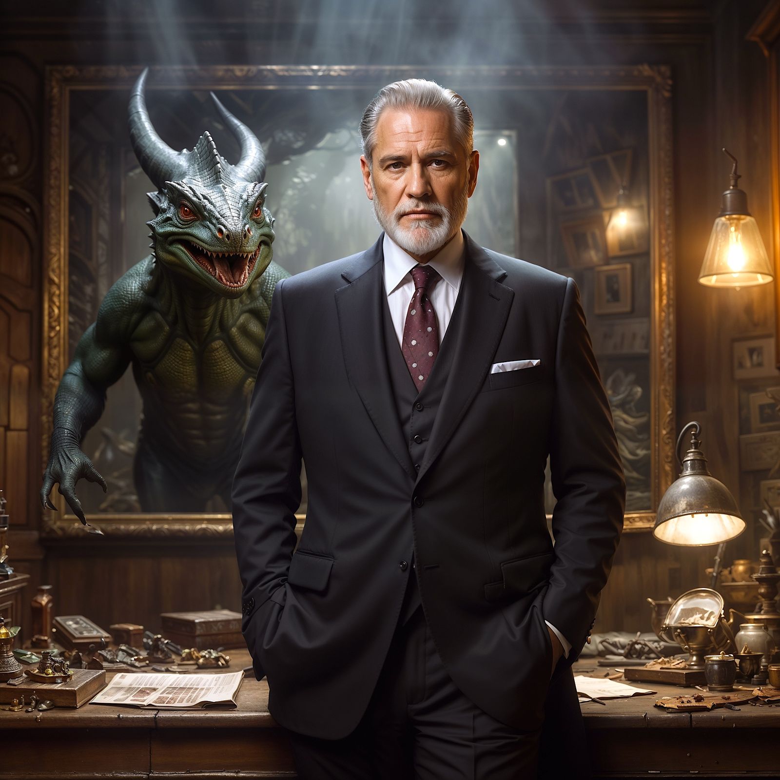 The psychiatrist tries to understand how the human mind work...