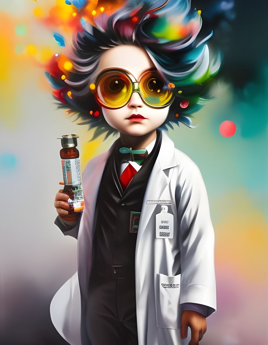 Mad scientist discovers eternal youth   by @Jimmycostnothin