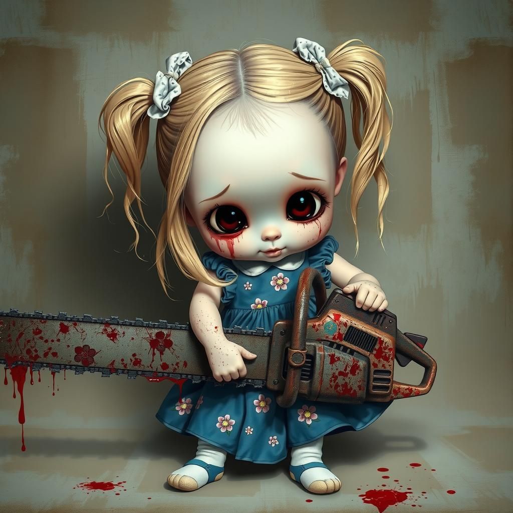 Scary but cute.  by @ErikChieftain