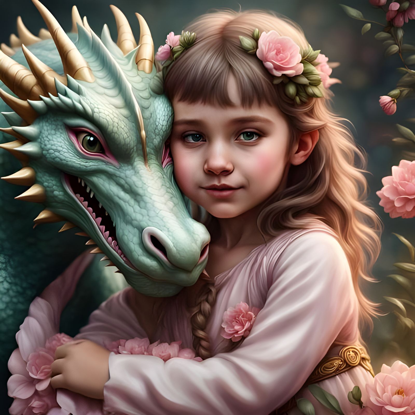 A Girl and Her Dragon
