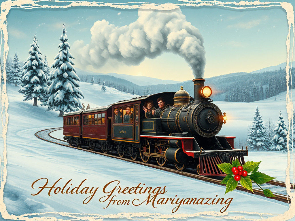 Happy Holidays  by @mariyamazing