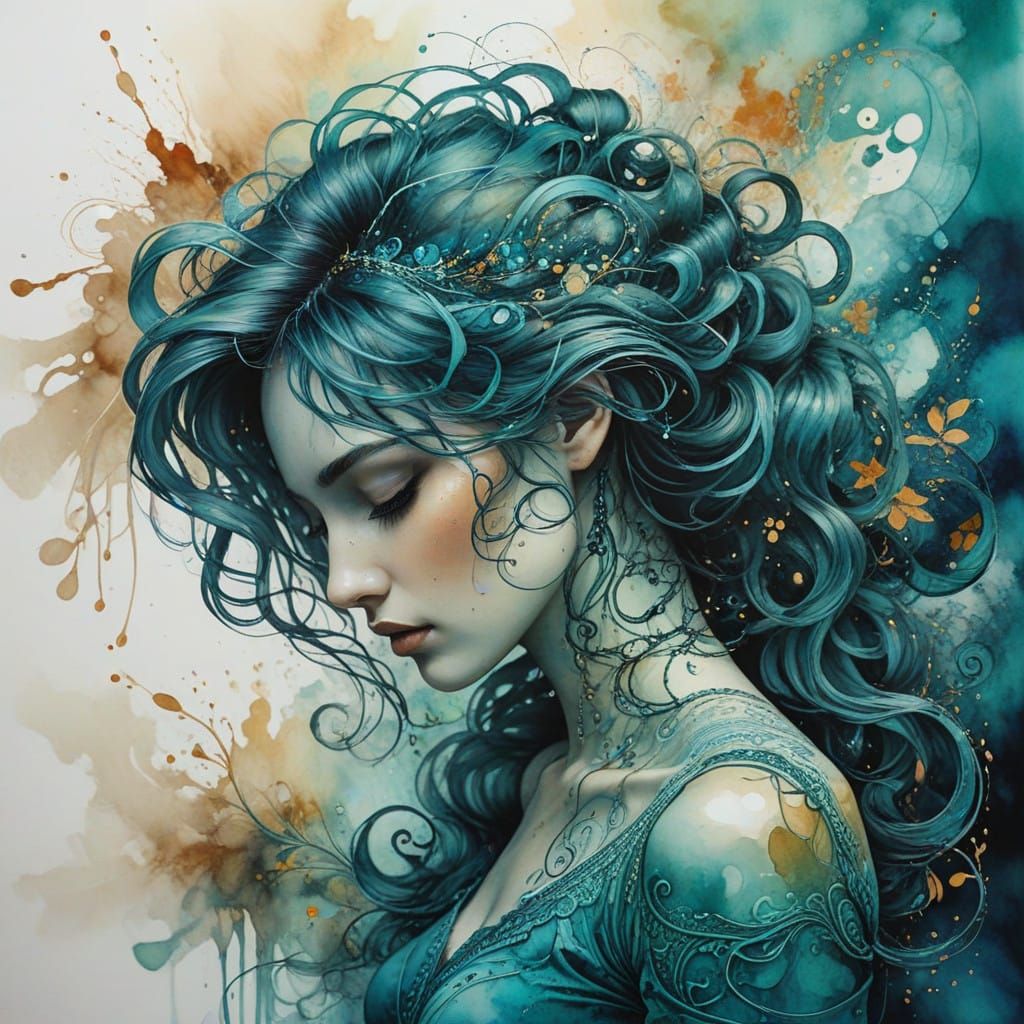 A Mermaid's Regrets  by @Ride the Wind DM