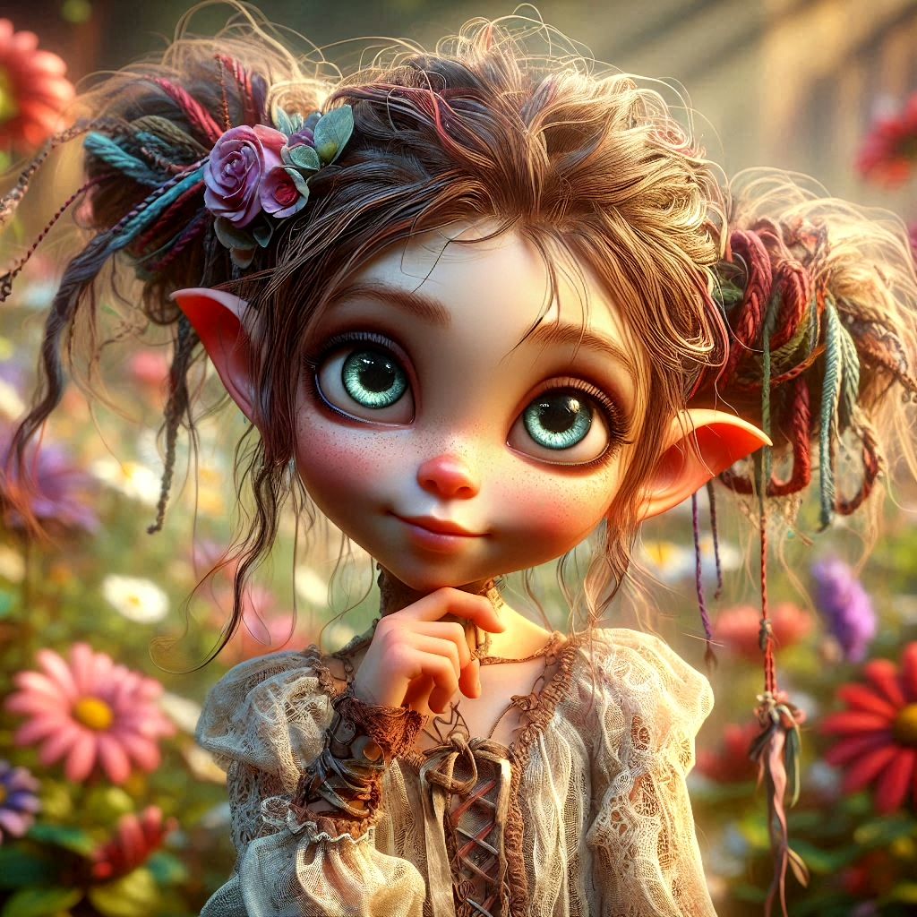 Cute Elvish Girl