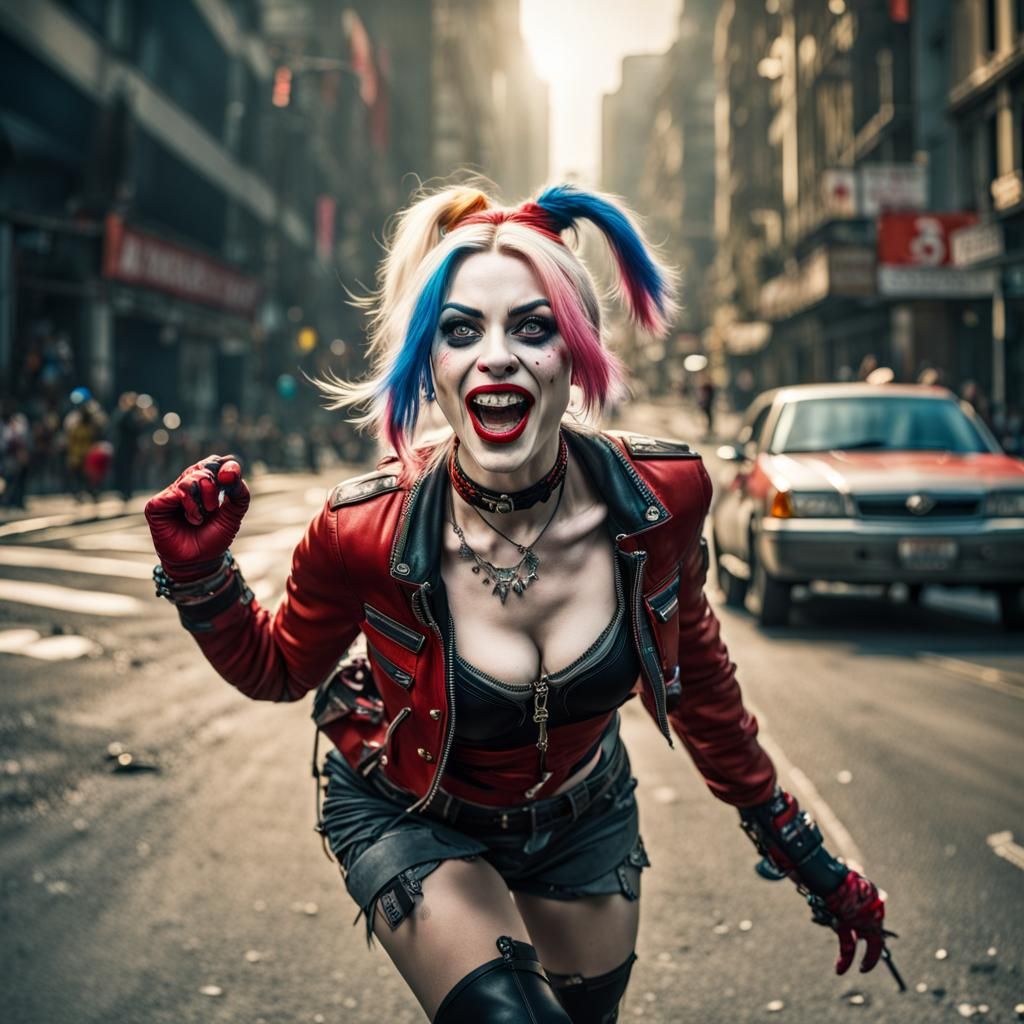 Harley Quinn - AI Generated Artwork - NightCafe Creator