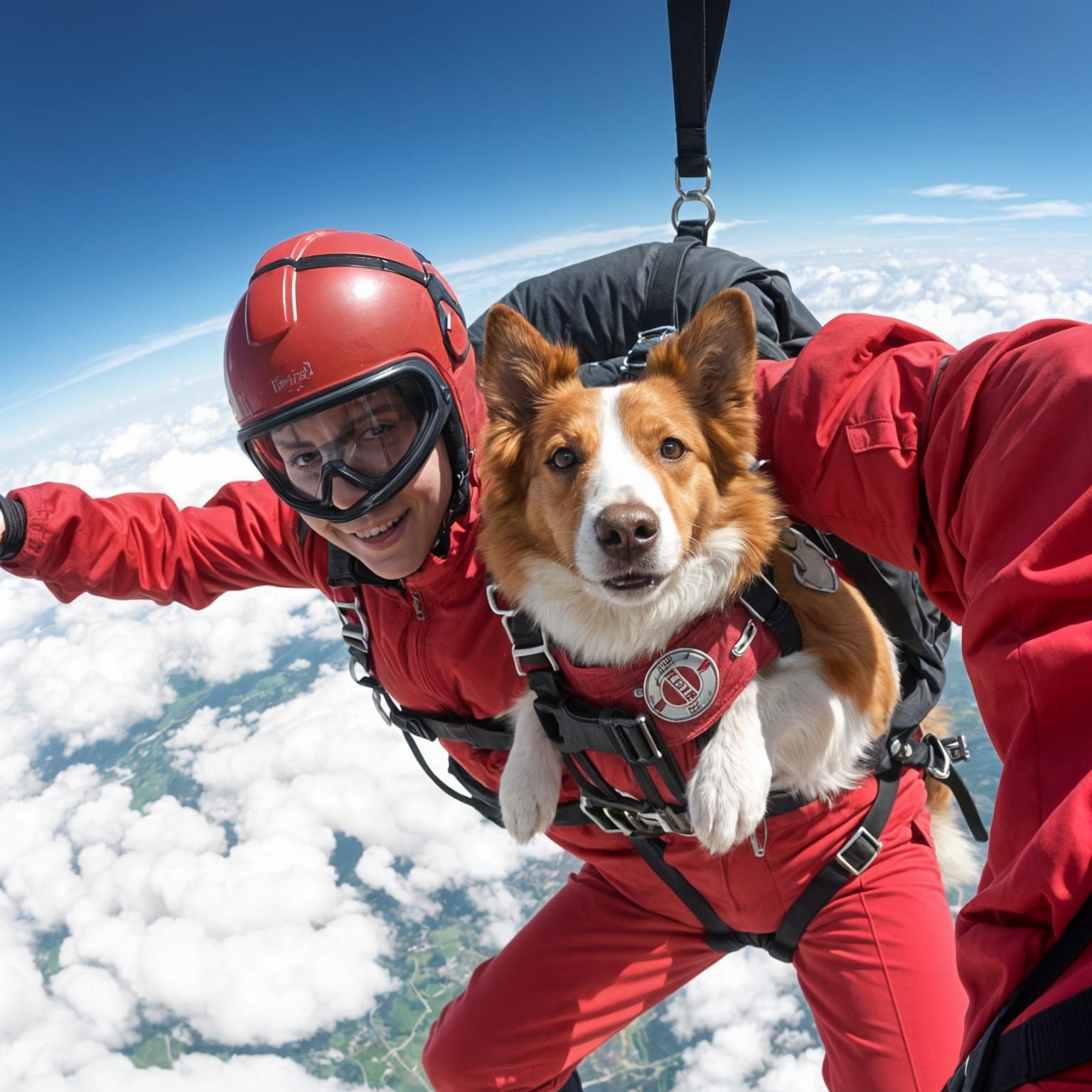 Skydive  shared experience  by @-kitty-