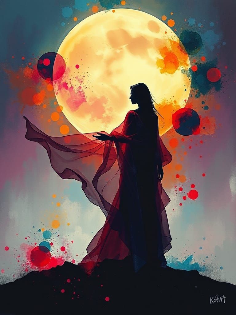 Splatter Dawn  by @Martine