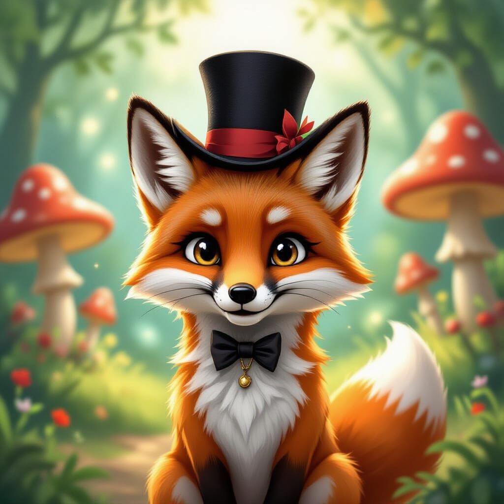 A whimsical Fox