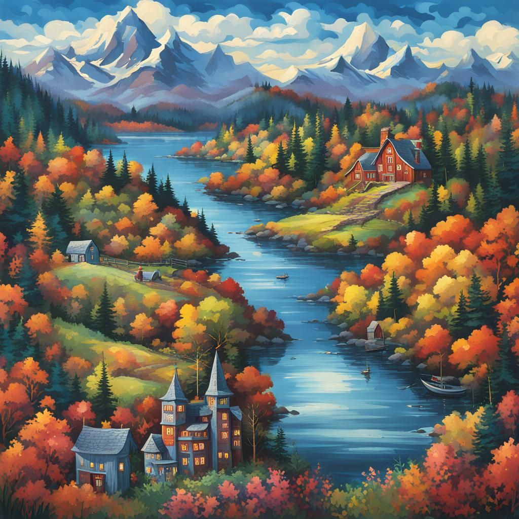 Cute White Baby Panther in Snow