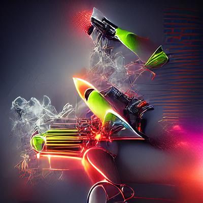 Rocket Guns Blazin'